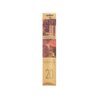 20 sticks d'encens à brûler 25 cm - 4 parfums