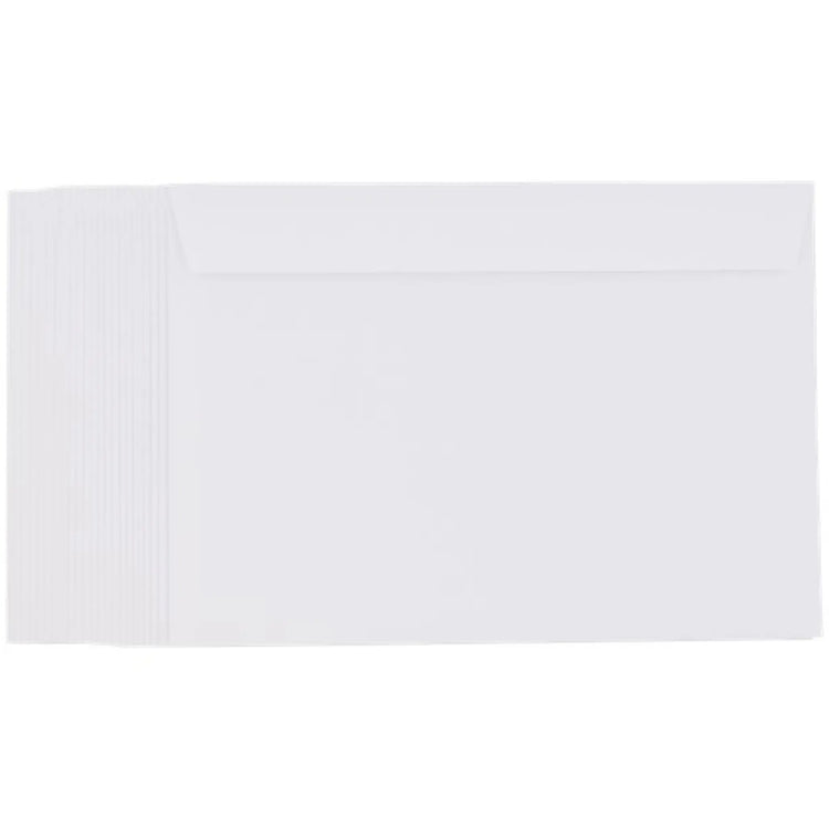 25 Enveloppes - 11.4 x 22.9 cm - Office Essentials C5/6