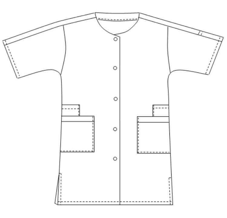 Aglaé - 7/8 blouse - Short sleeves - Women - 95 cm My Blouse 