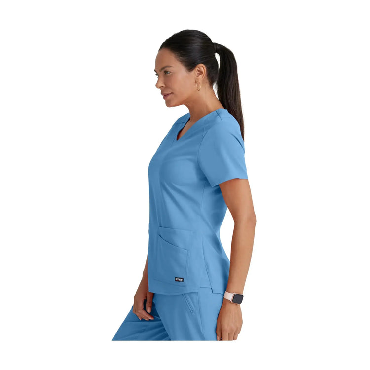 Aura - V-neck tunic - Women - Grey’s Anatomy Stretch Grey’s Anatomy 