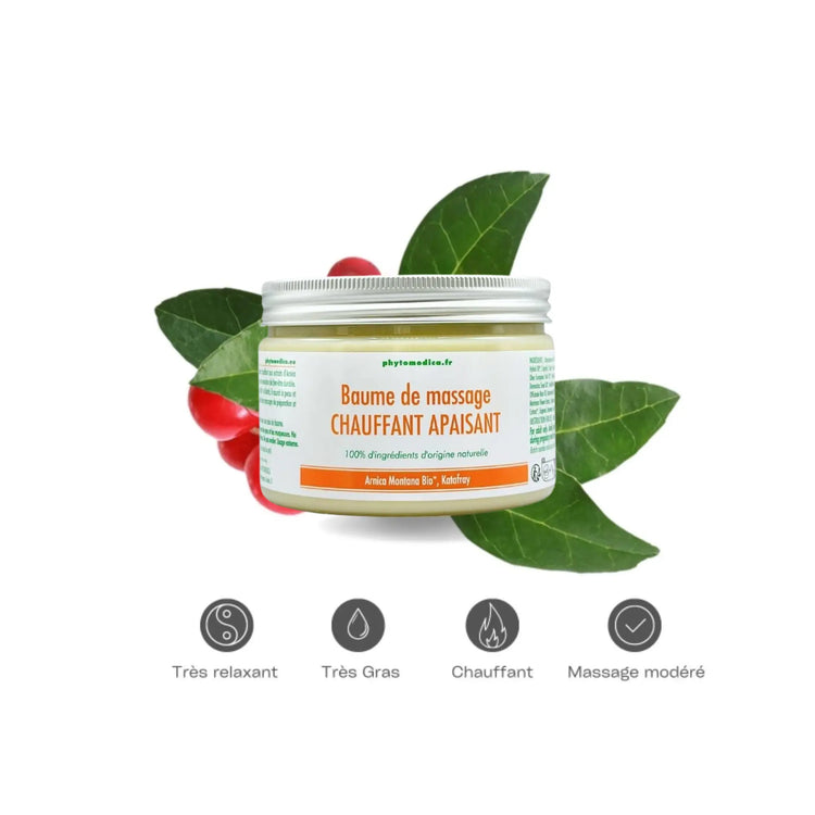 Plant massage balm - soothing warming - 450 ml - Phytomeda Laboratoires Phytomedica 