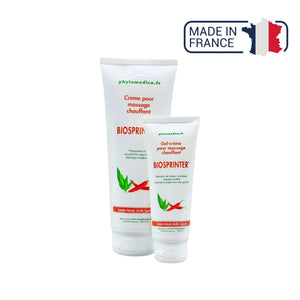 Biosprinter ® - Heating massage cream - 2 capacities - Phytomedica - My Médical