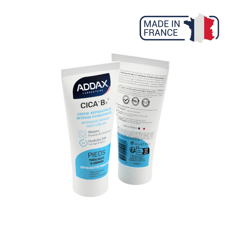 CICA + B5® - Crème pieds réparatrice intense hydratante - 50 ml - Laboratoire Addax Laboratoire Addax 