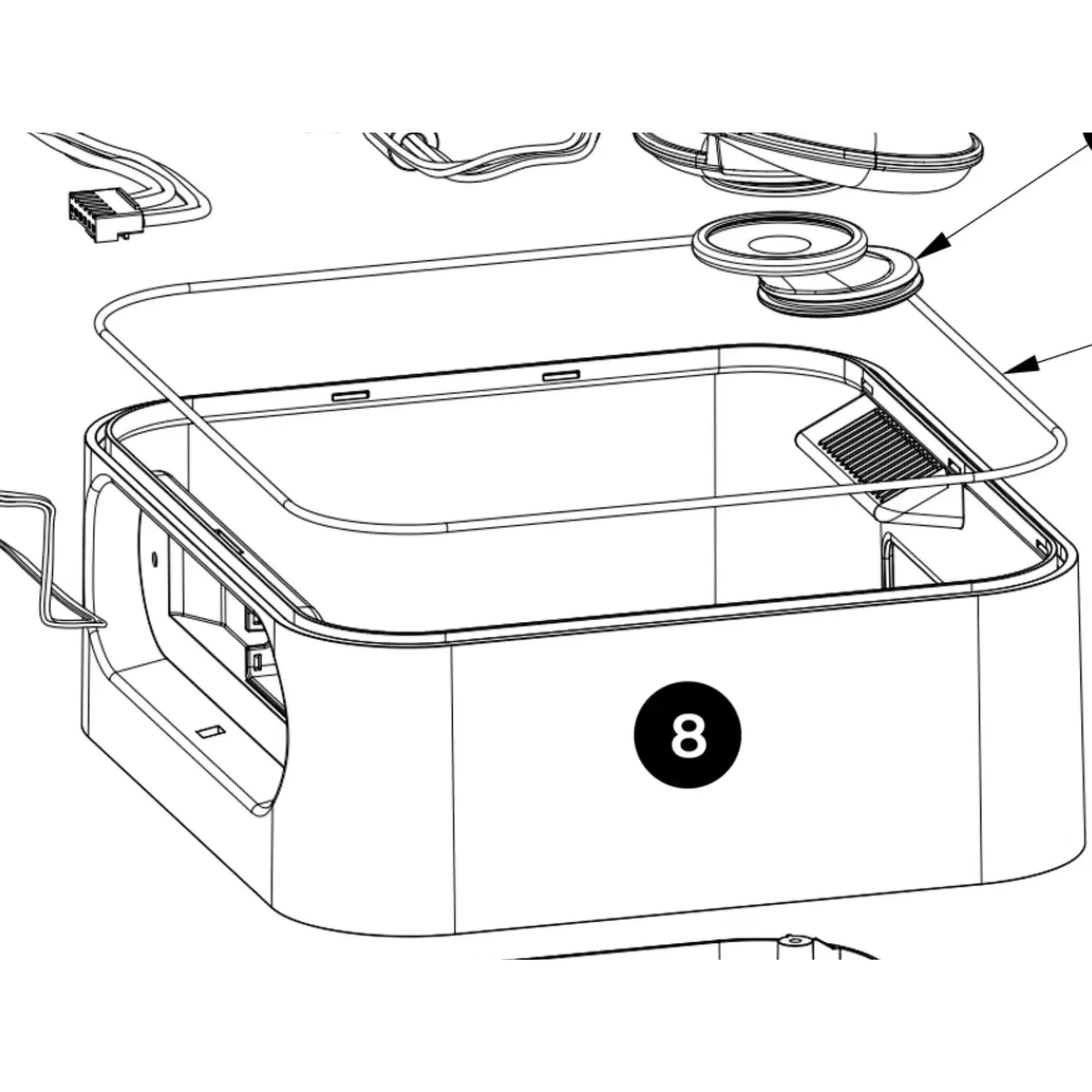 Cadre de boîtier de rechange - Podolog Nova Pro Ruck 