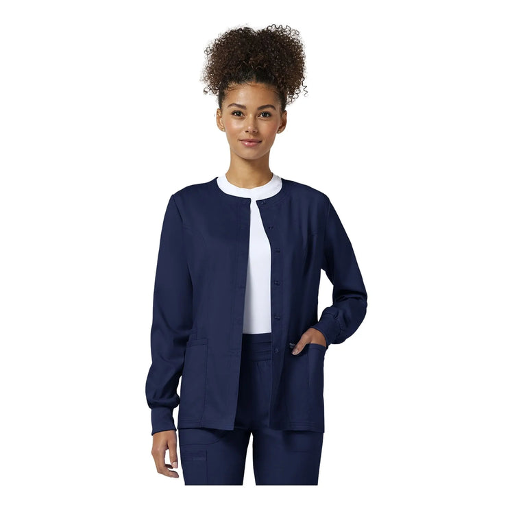 Compiègne - Veste médicale à boutons-pression - Femme - Cherokee Cherokee Authentic Workwear 