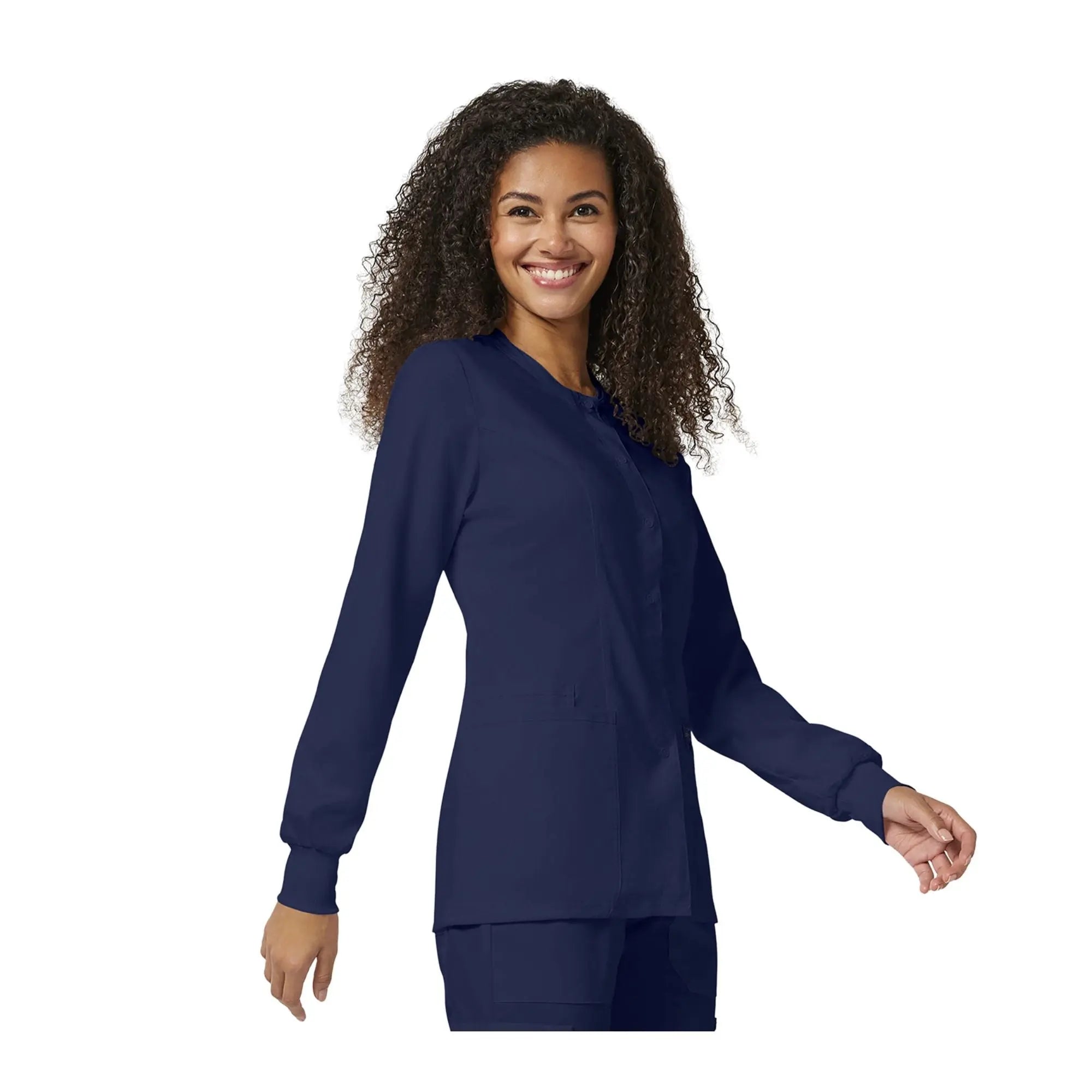 Compiègne - Veste médicale à boutons-pression - Femme - Cherokee Cherokee Authentic Workwear 