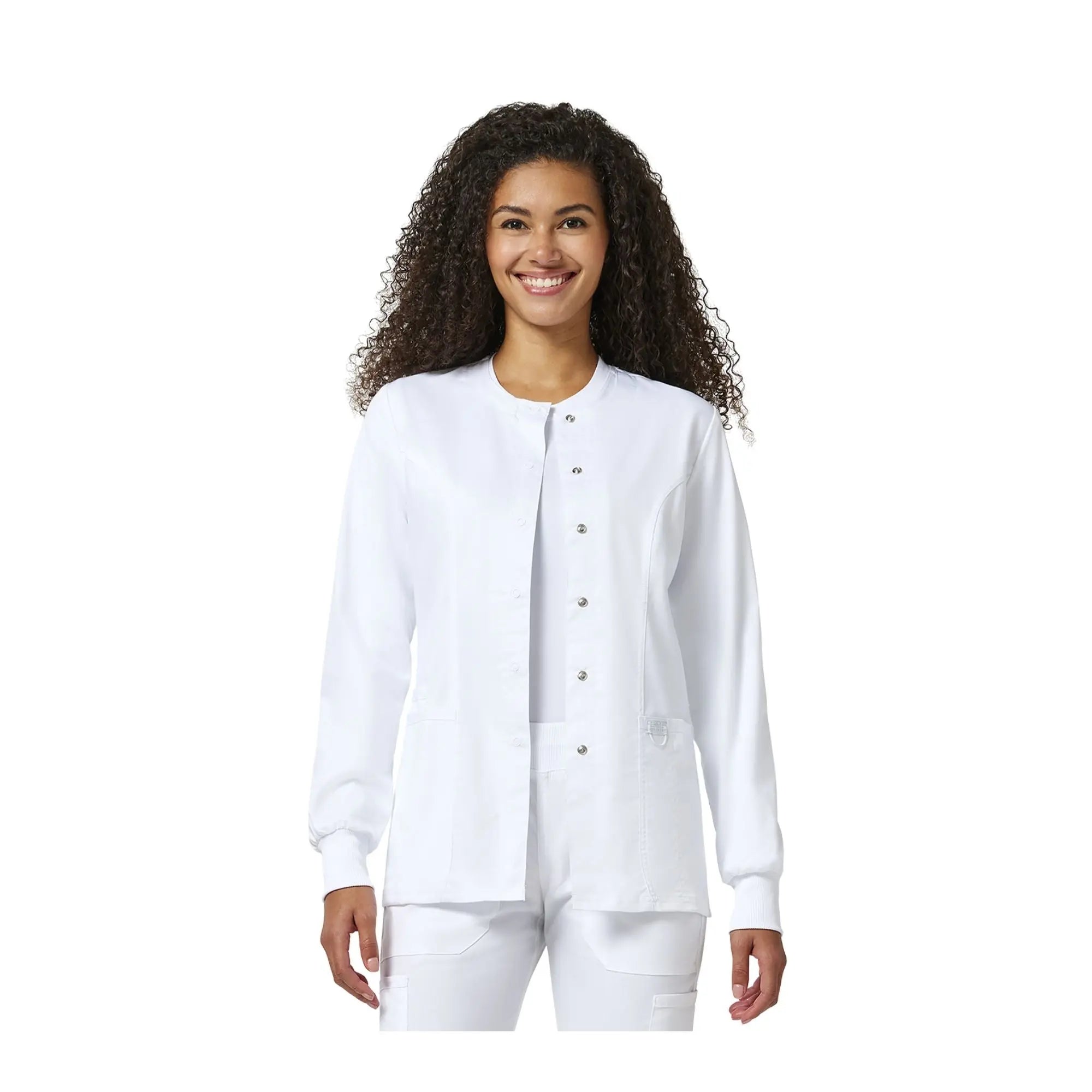 Compiègne - Veste médicale à boutons-pression - Femme - Cherokee Cherokee Authentic Workwear 