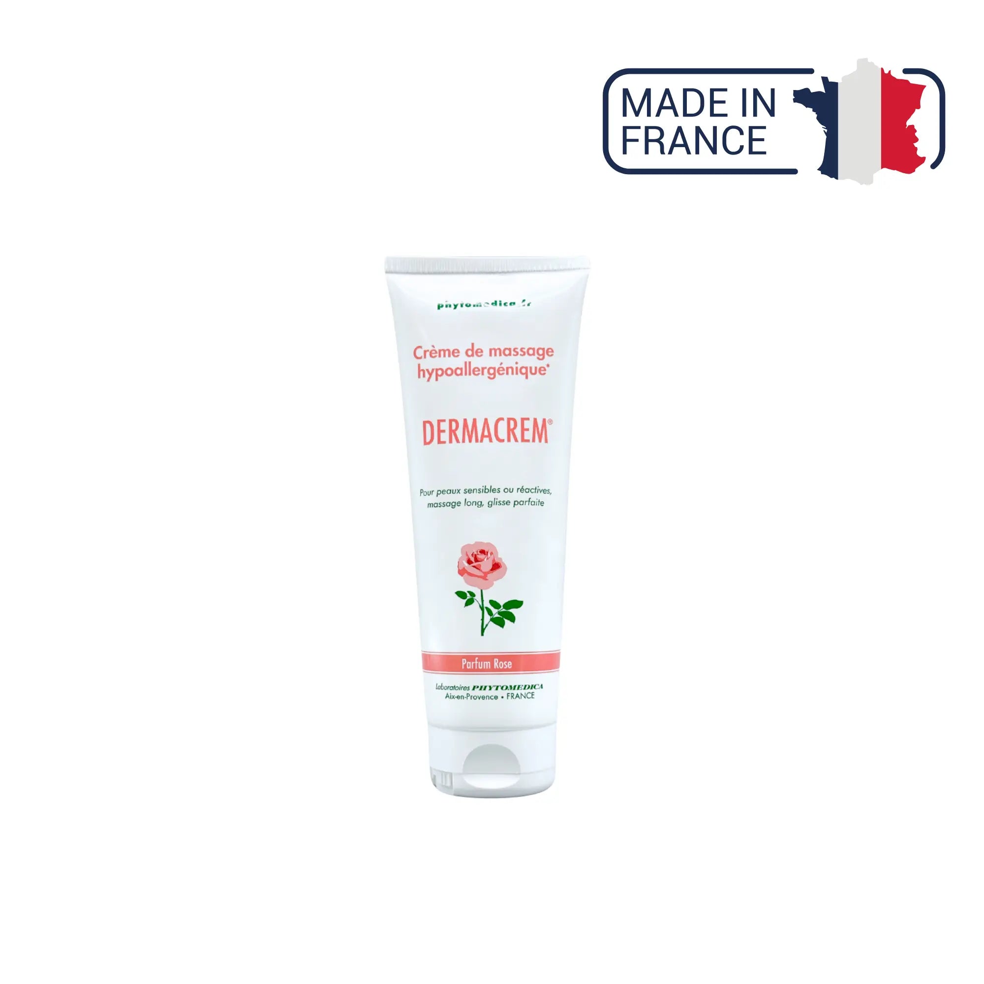 Dermacrem® - Crème de massage neutre hypoallergénique - Parfum Rose - Phytomedica Laboratoires Phytomedica 