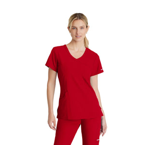 Edelweiss - Tunique col croisé - Femme - Skechers SKECHERS  Rouge / XL