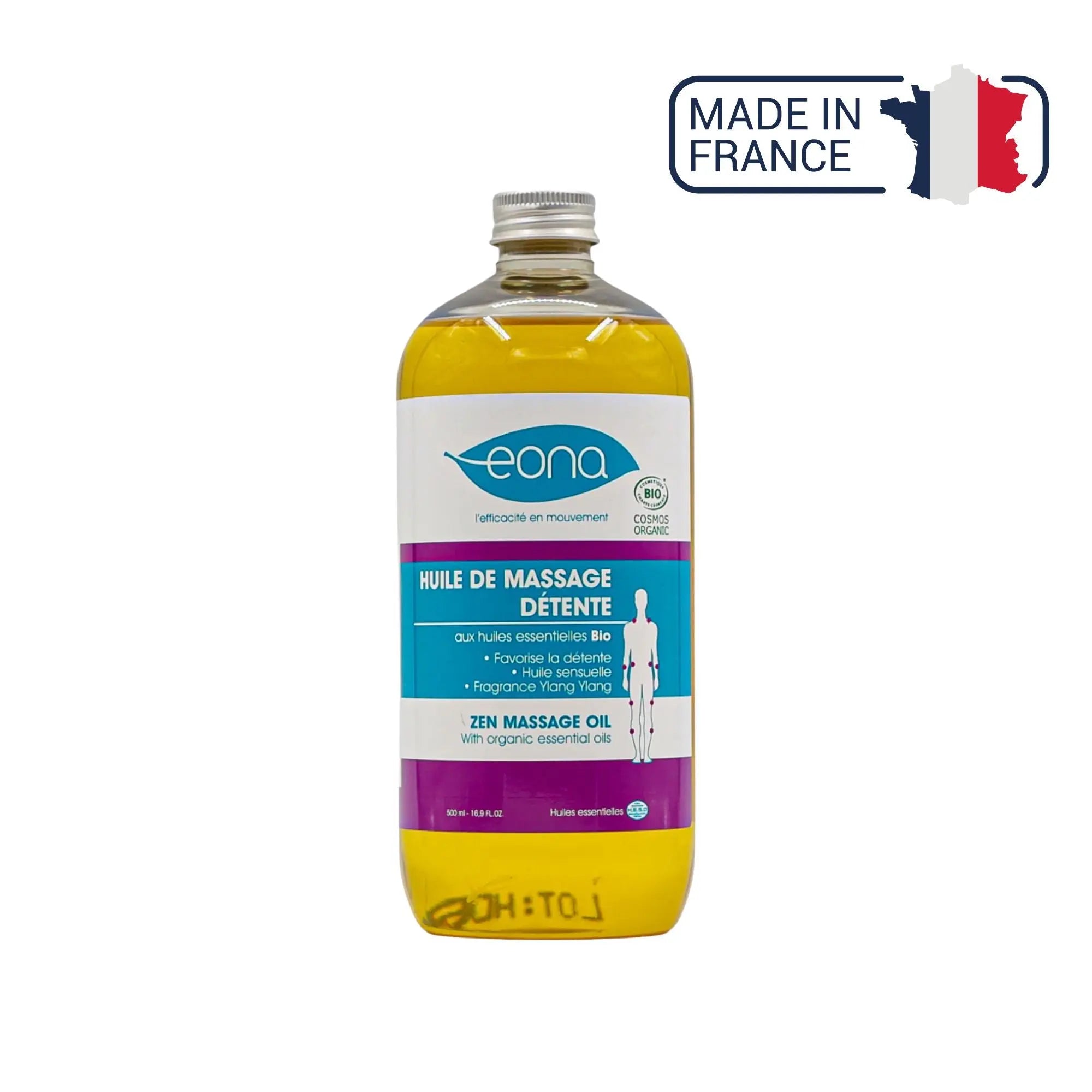 Huile de massage - Détente - Bio - 2 contenances - Eona Eona 