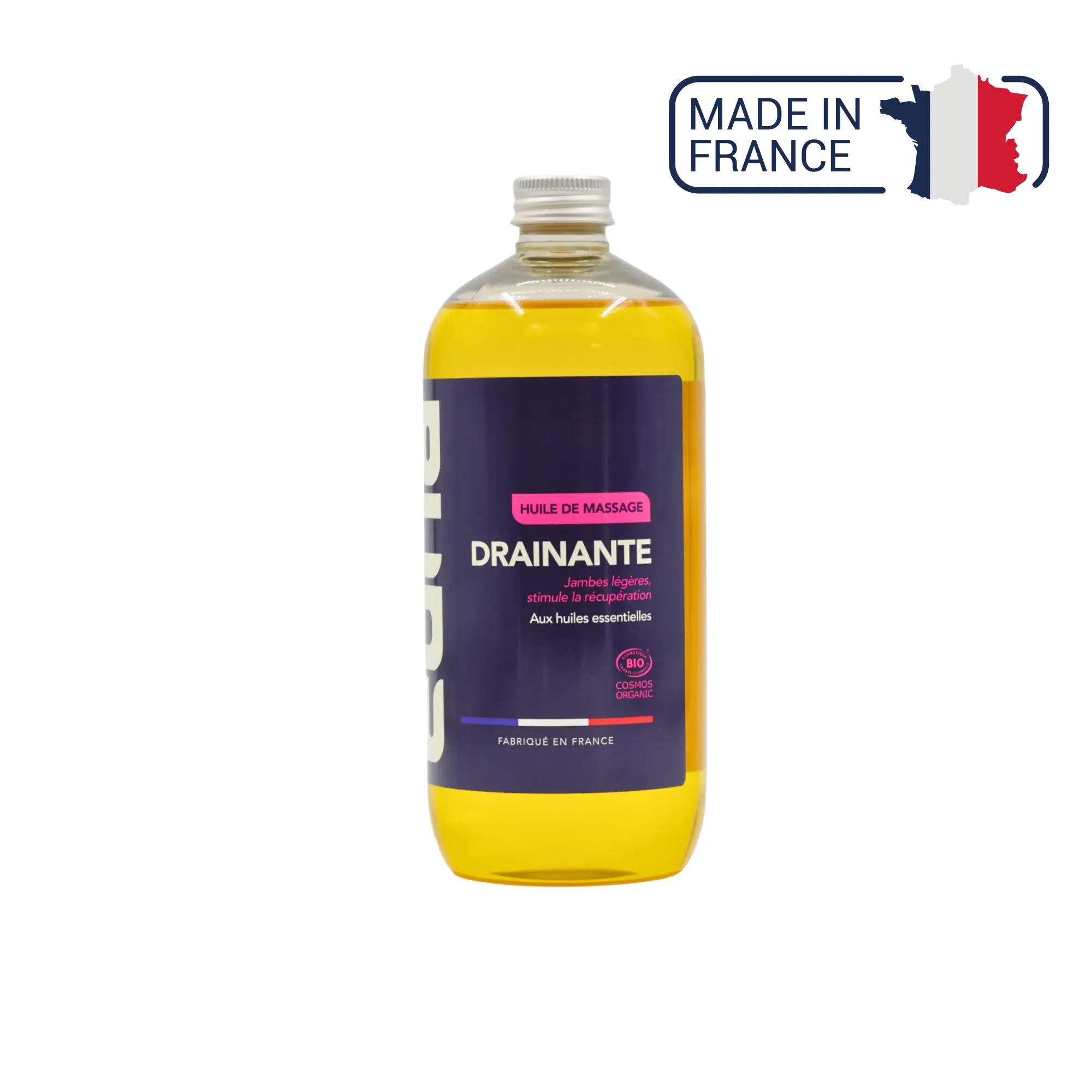 Huile de massage - Drainante - Bio - 2 contenances - Eona Eona  500 ml