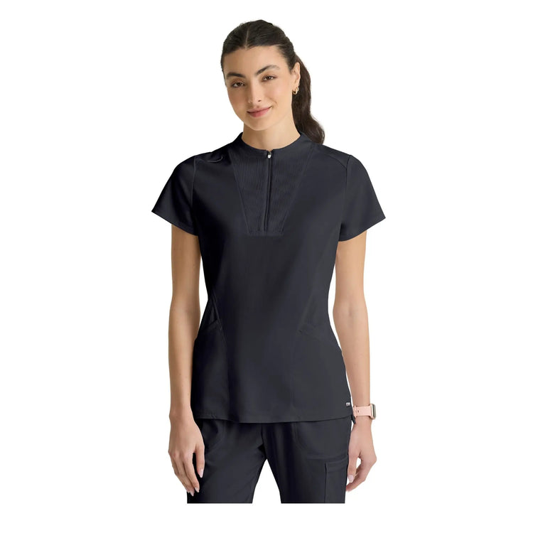 Kristi - Tunique col montant zippé - Femme - Grey’s Anatomy Stretch Grey’s Anatomy 
