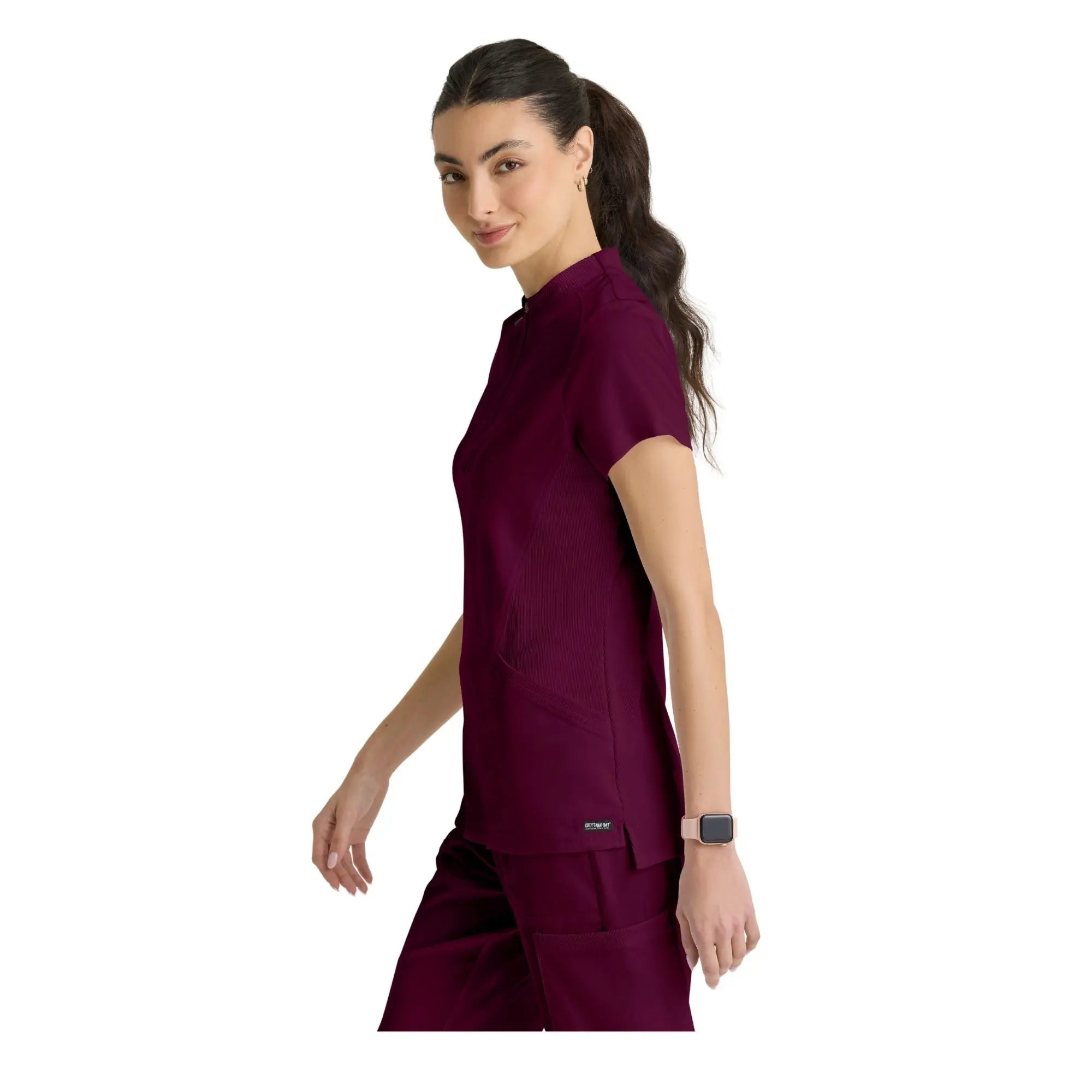 Kristi - Tunique col montant zippé - Femme - Grey’s Anatomy Stretch Grey’s Anatomy 