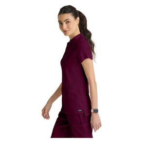 Kristi - Tunique col montant zippé - Femme - Grey’s Anatomy Stretch Grey’s Anatomy 