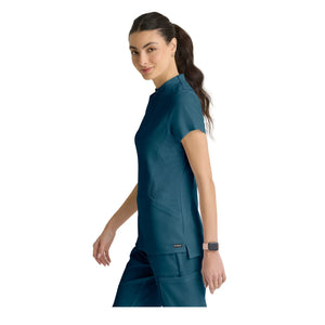 Kristi - Tunique col montant zippé - Femme - Grey’s Anatomy Stretch Grey’s Anatomy 
