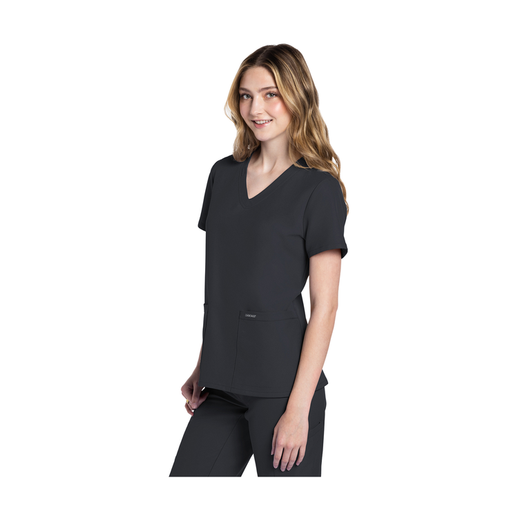 Lacanau - Tunique médicale - Col V  - Manches courtes - Femme - Cherokee Cherokee Authentic Workwear 