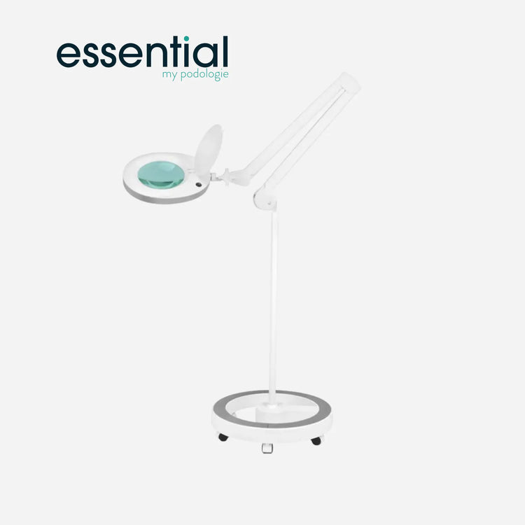 Elegante 6025 magnifying lamp with tripod - White or black - Essential by My Podologie Essential 