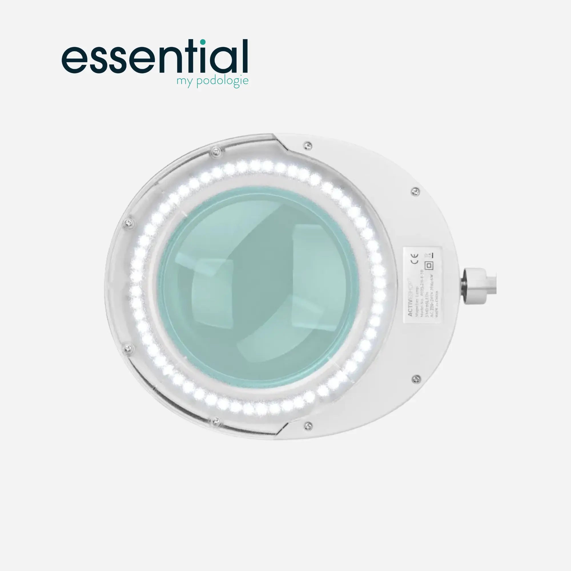 Elegante 6025 magnifying lamp with tripod - White or black - Essential by My Podologie Essential 