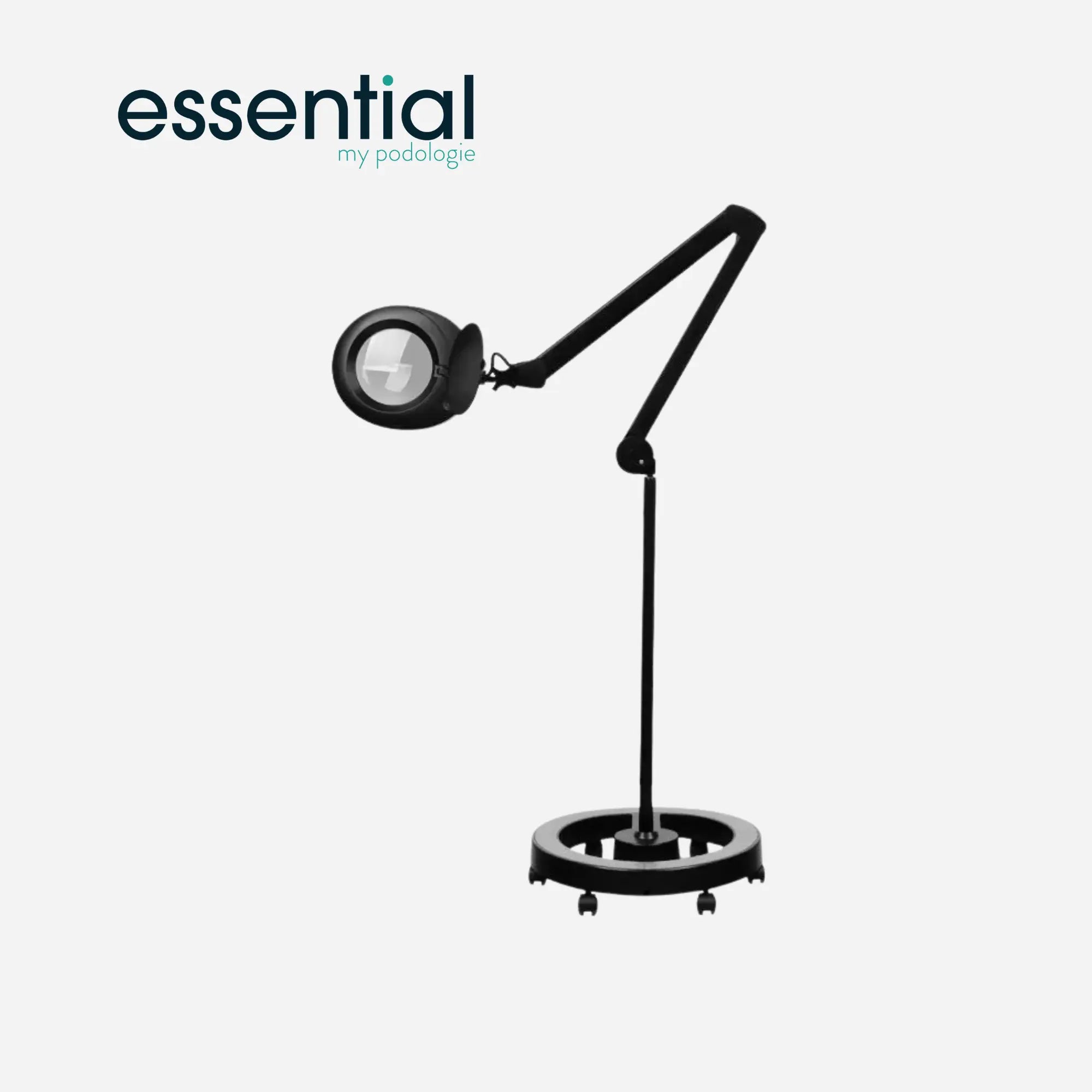 Elegante 6025 magnifying lamp with tripod - White or black - Essential by My Podologie Essential 
