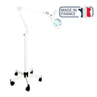 LID Vera LED 4W magnifying lamp on wheeled stand