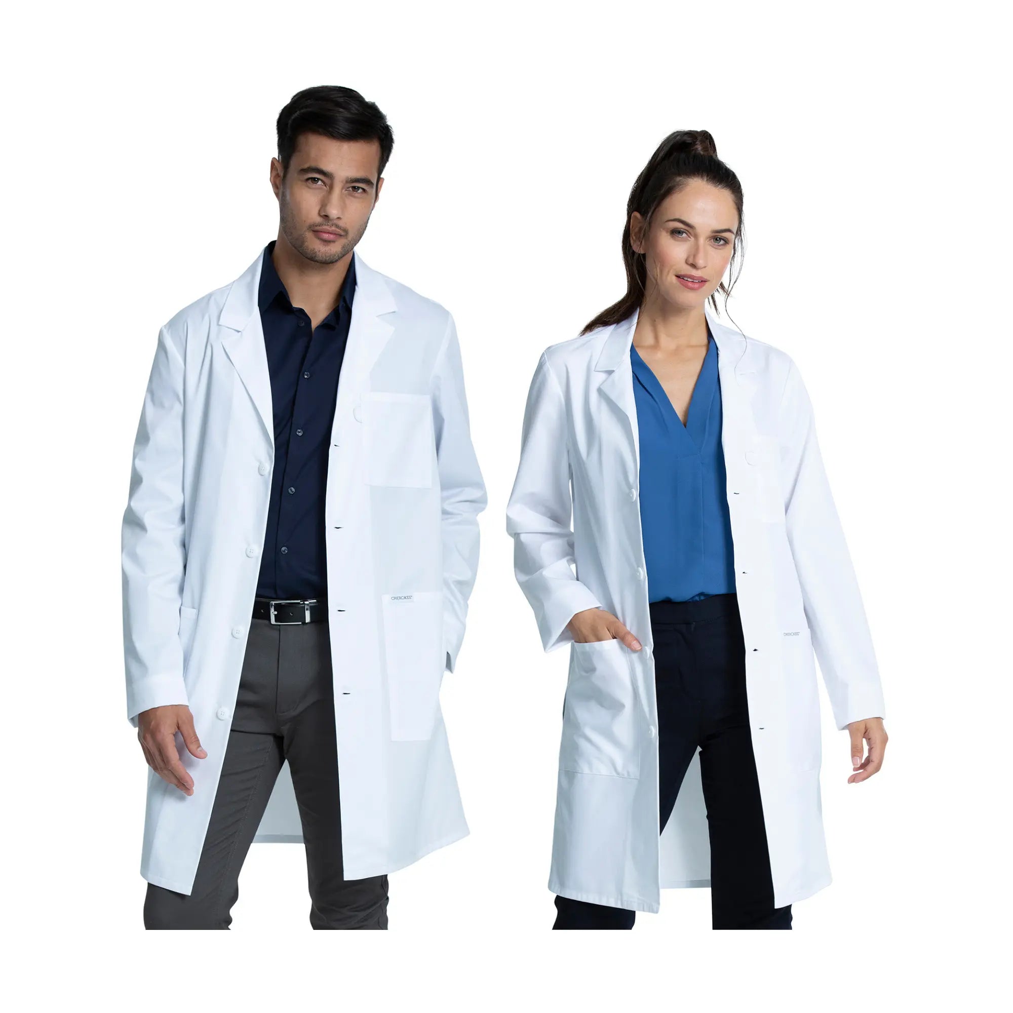 Le Havre - Blouse blanche médicale 97 cm - unisexe - Cherokee Cherokee Medical Uniforms 