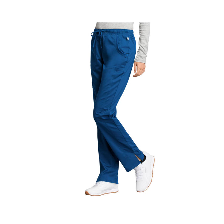 Le Mans - Pantalon droit taille moyenne avec cordon de serrage - Femme - Cherokee Cherokee Authentic Workwear 