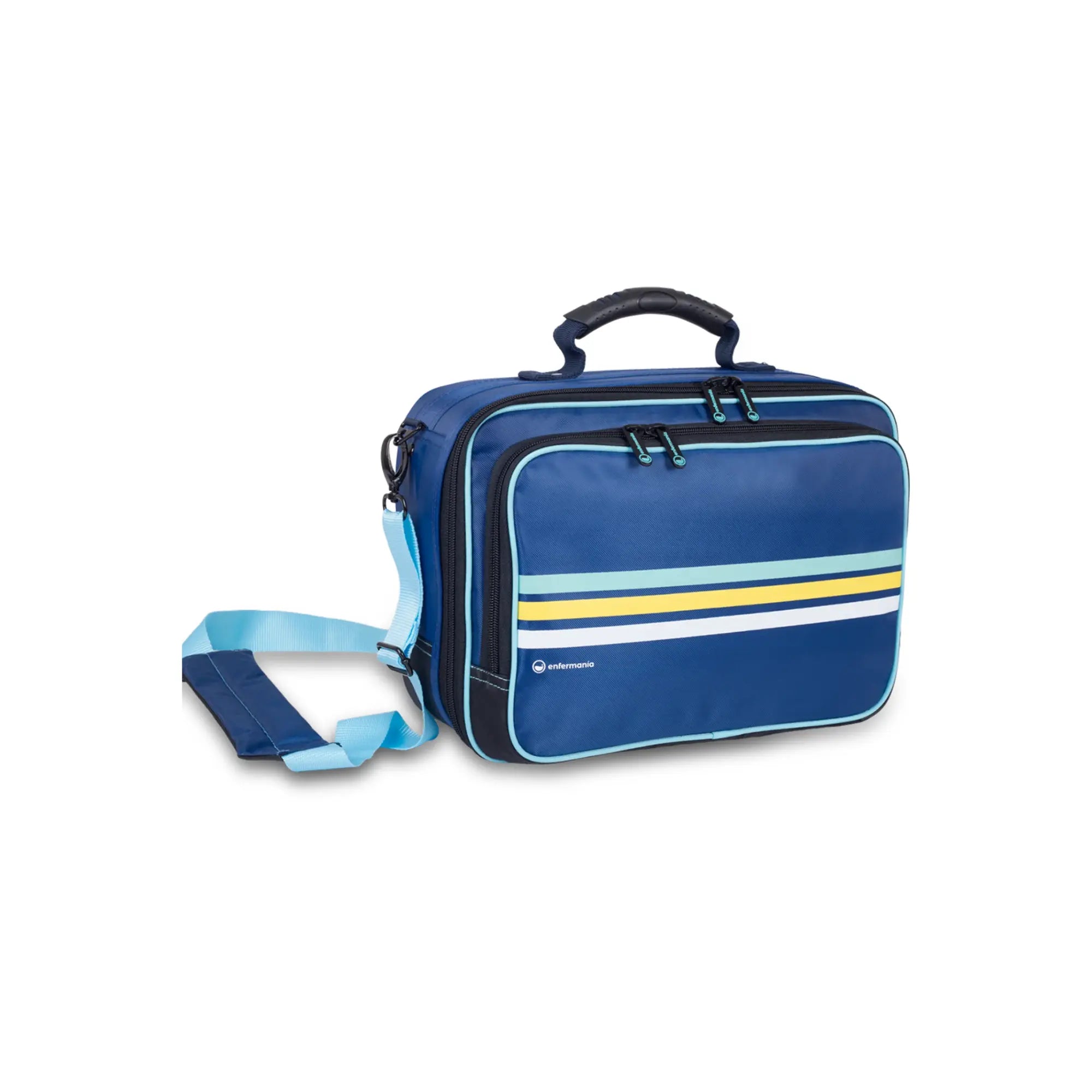 Mallette de soins à domicile - Collection année 80 bleu - Enfermanía Enfermanía 