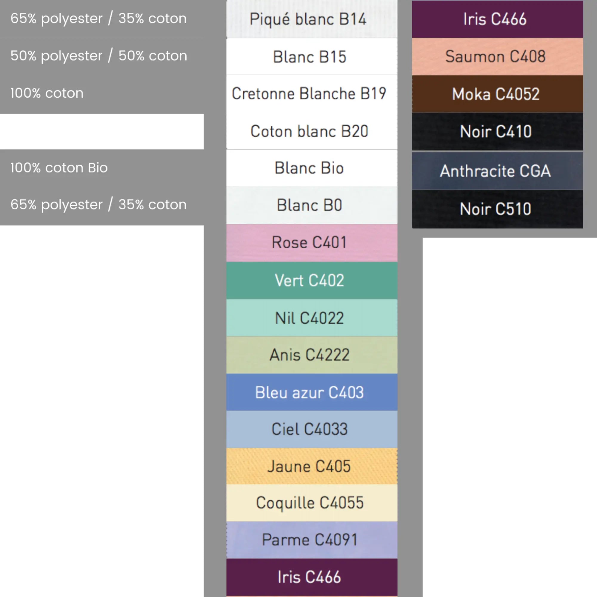 Manu - Pantalon Noir - Mixte - Ceinture élastique - Sans poche My Blouse 