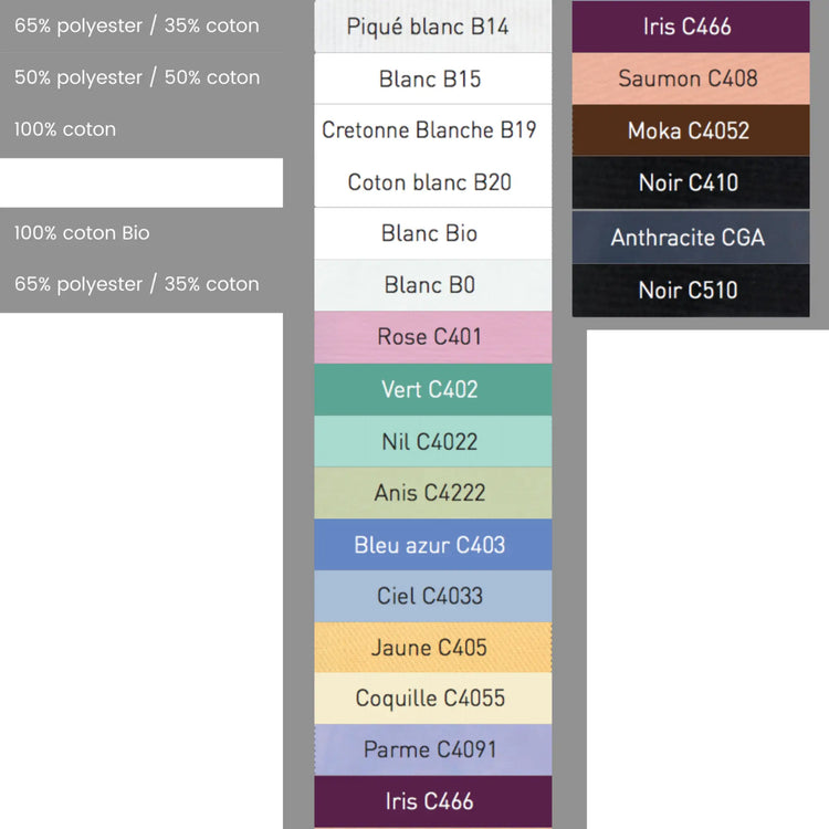 Manu - Pantalon Vert Nil - Mixte - Ceinture élastique - Sans poche My Blouse 