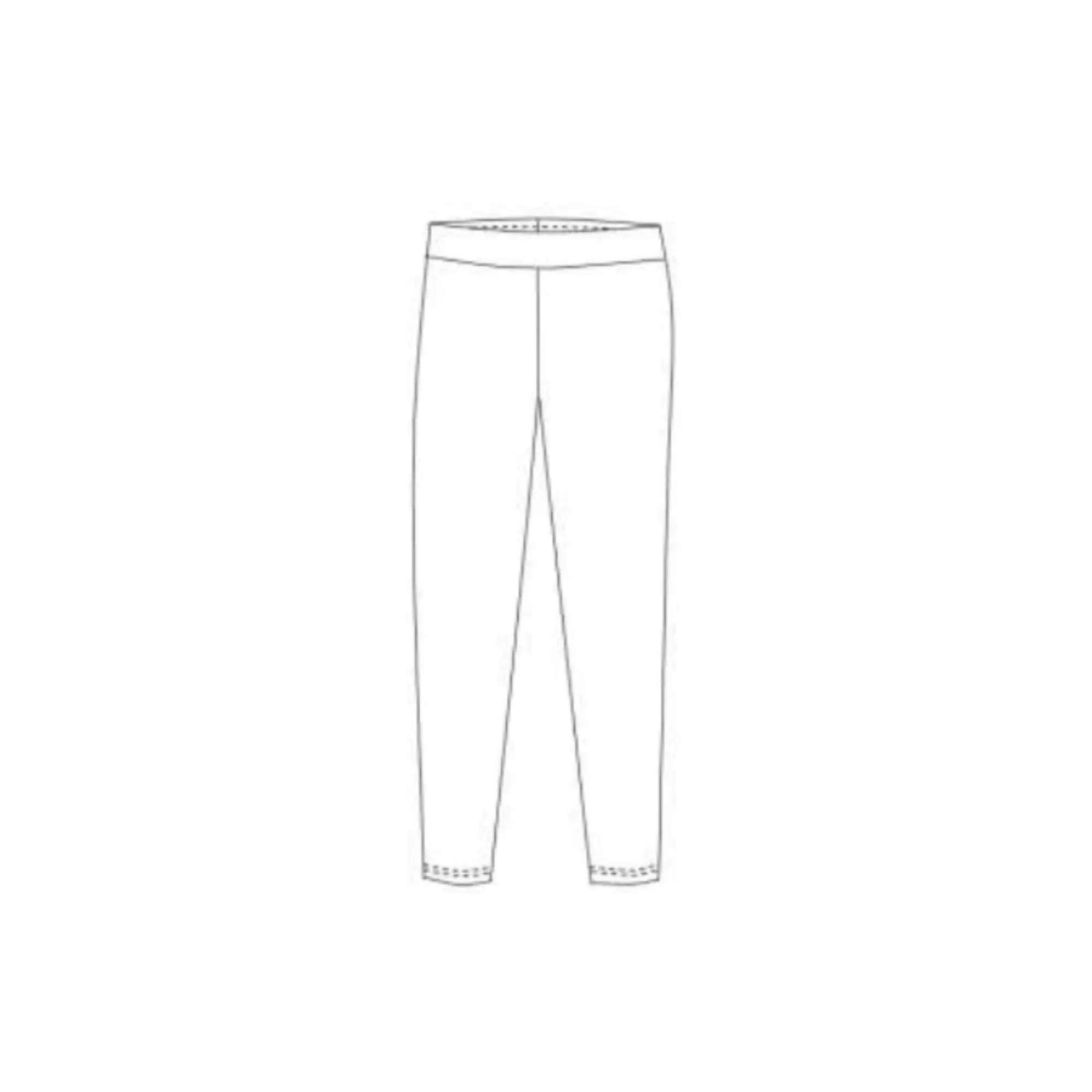 Mayotte - Leggings - Femme - Ceinture élastique - sans poche 