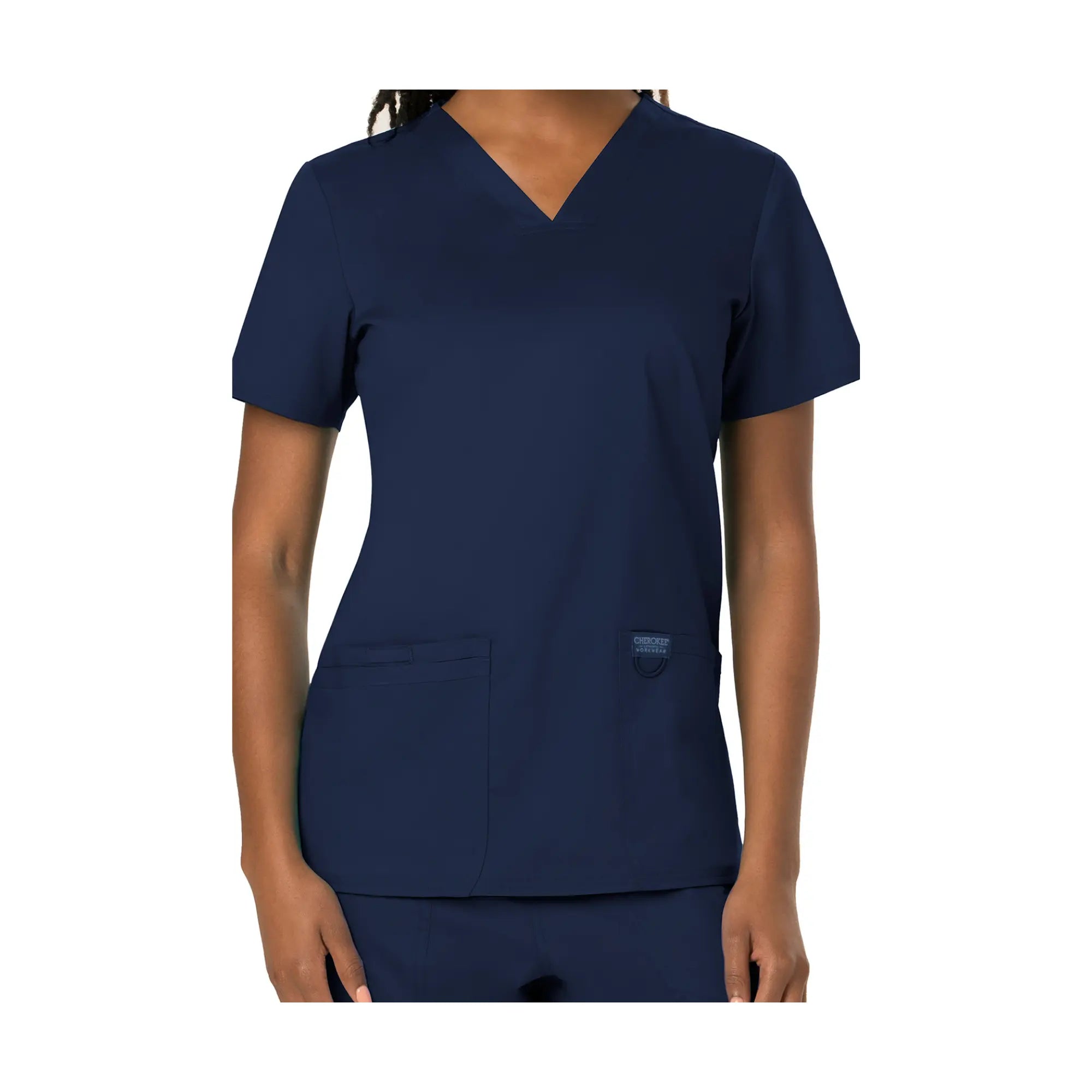 Mérignac - Tunique col en V - Femme - Cherokee Cherokee Authentic Workwear  Bleu-Marine-3XL