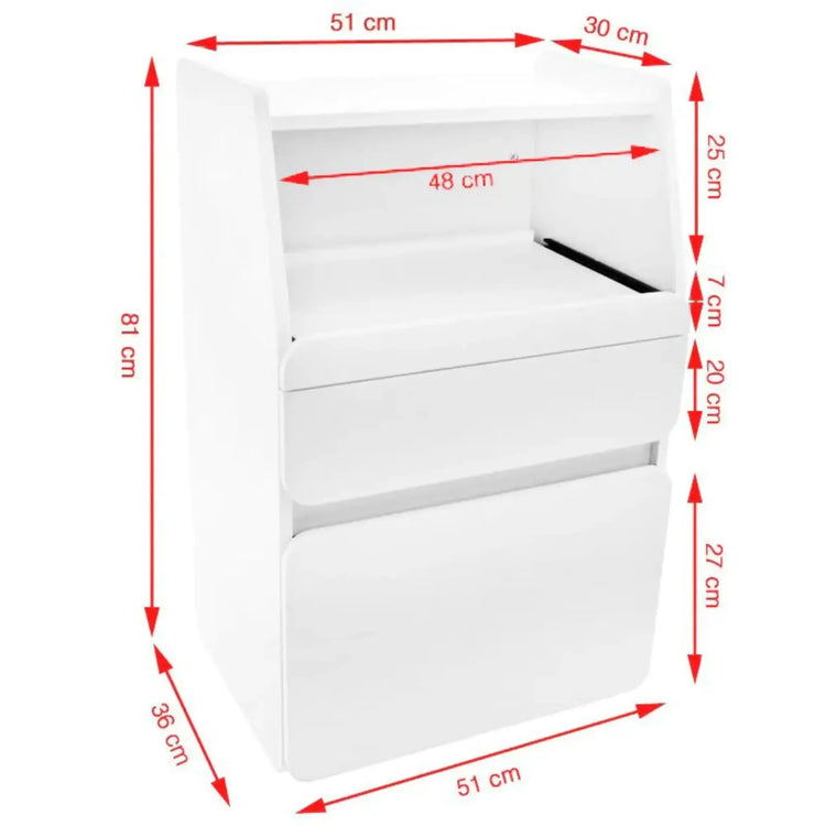 Azzurro 970 White Furniture - Essential by My Podologie Essential 