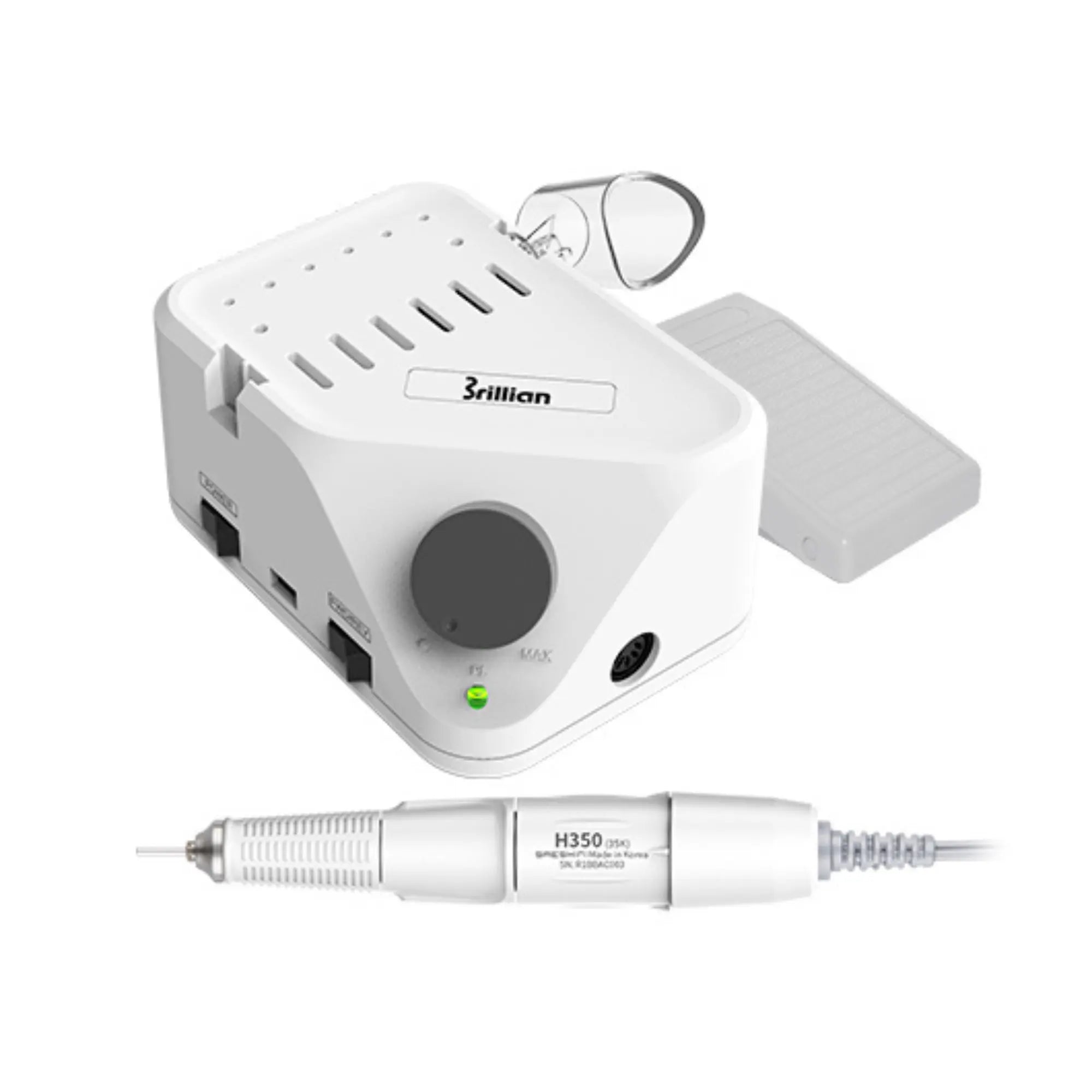 Micromoteur B350 Brillian - Blanc - 40 000 tr/min My Podologie 