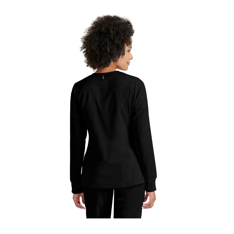Mila - Veste médicale col rond - Femme - Grey's Anatomy Stretch Grey’s Anatomy 
