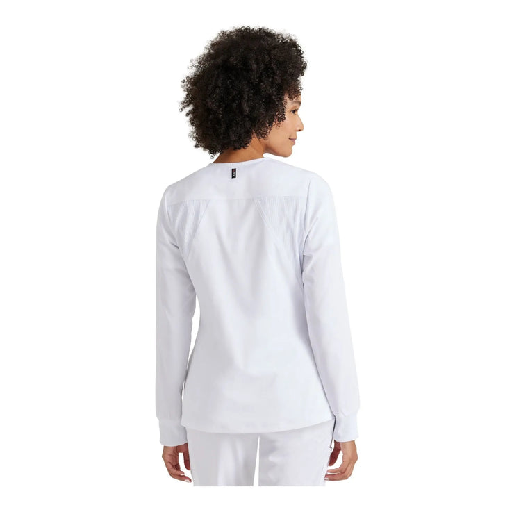 Mila - Veste médicale col rond - Femme - Grey's Anatomy Stretch Grey’s Anatomy 