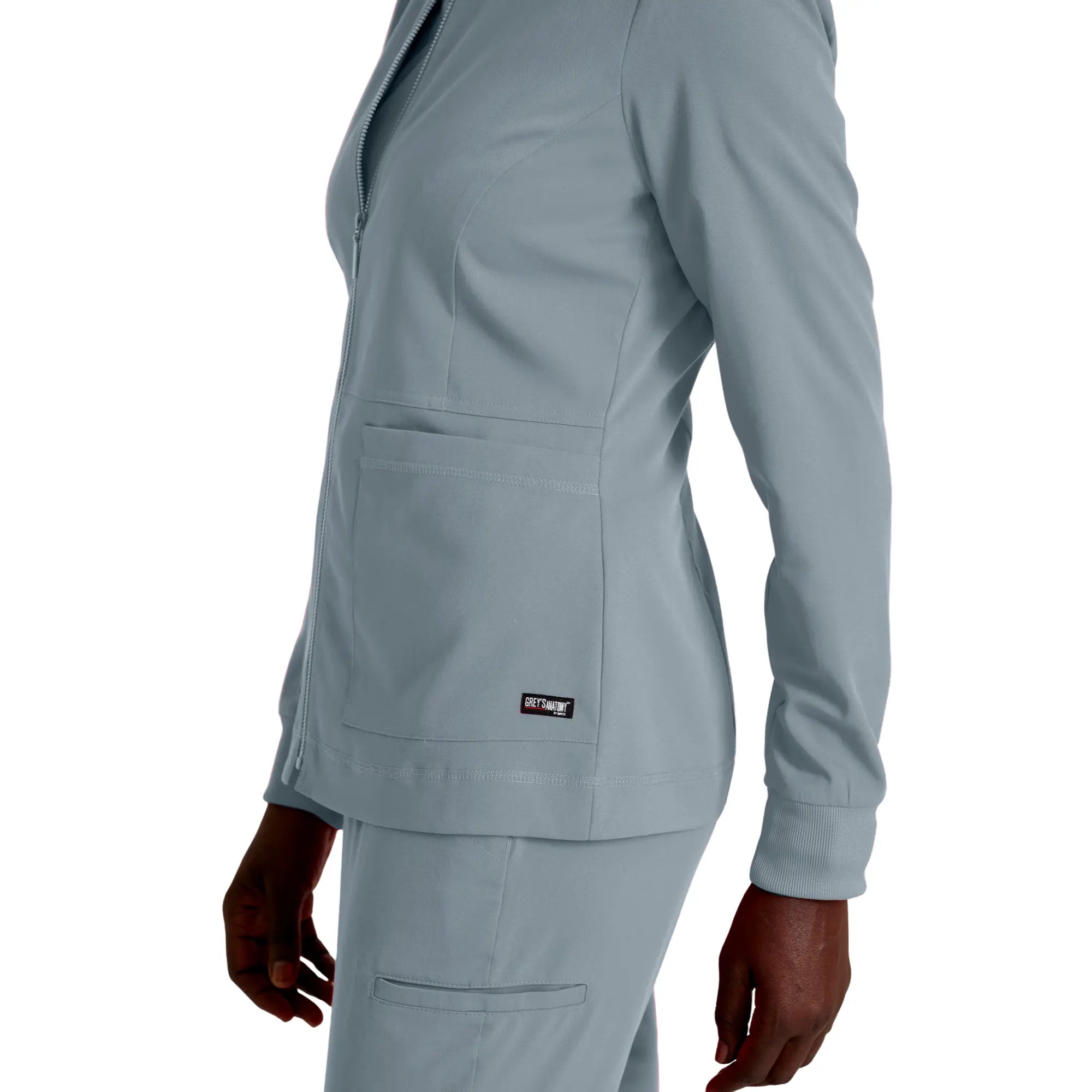 Millie - Veste médicale Zip - Femme - Grey’s Anatomy Stretch Grey’s Anatomy 