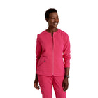Millie - Women's Zip-Up Medical Jacket - Grey's Anatomy Stretch