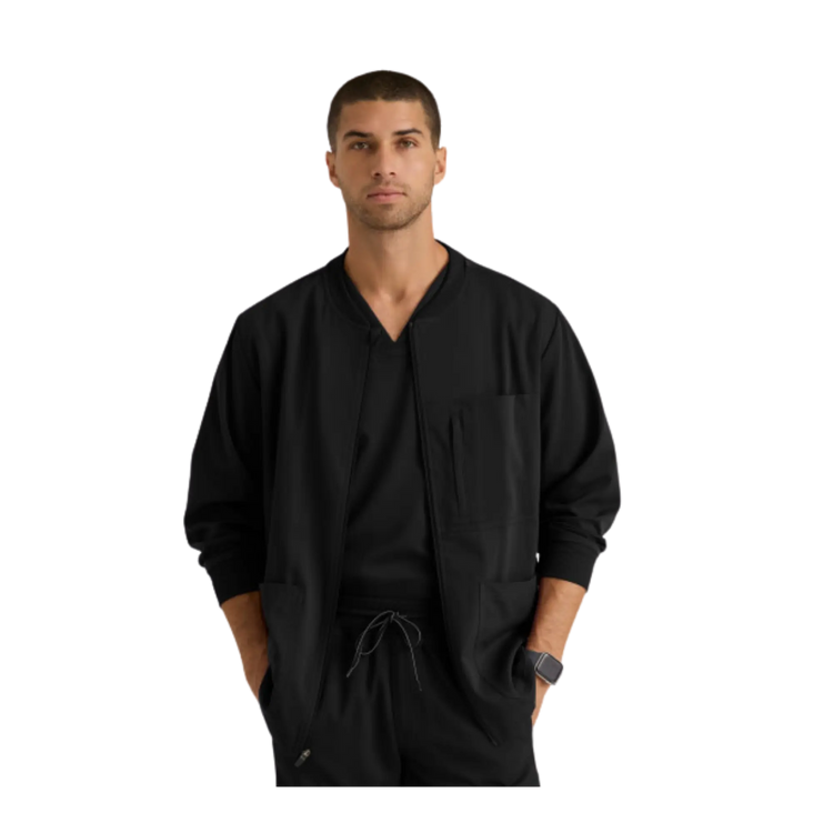 Mio - Round neck medical jacket - Men - Grey’s Anatomy Stretch Grey’s Anatomy 