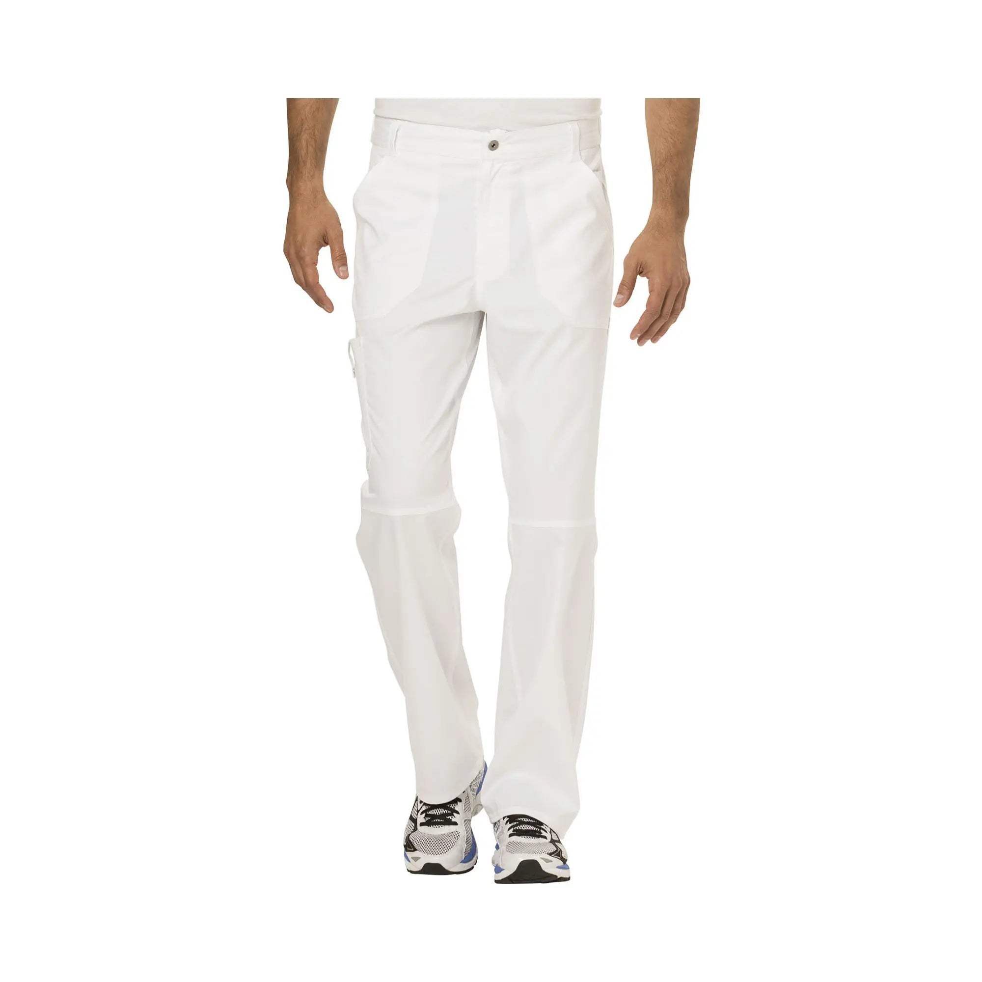 Nîmes - Pantalon slim taille haute - Homme - Cherokee Cherokee Authentic Workwear  Blanc-XXXL