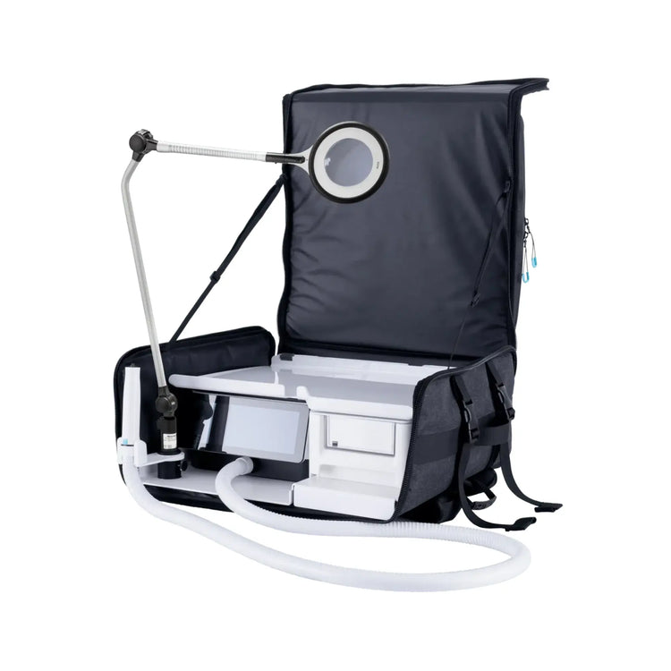 Pack - Sac à dos + Micromoteur Podolog Nova Pro + Lampe Loupe Ruck  Lampe-Loupe-Noire