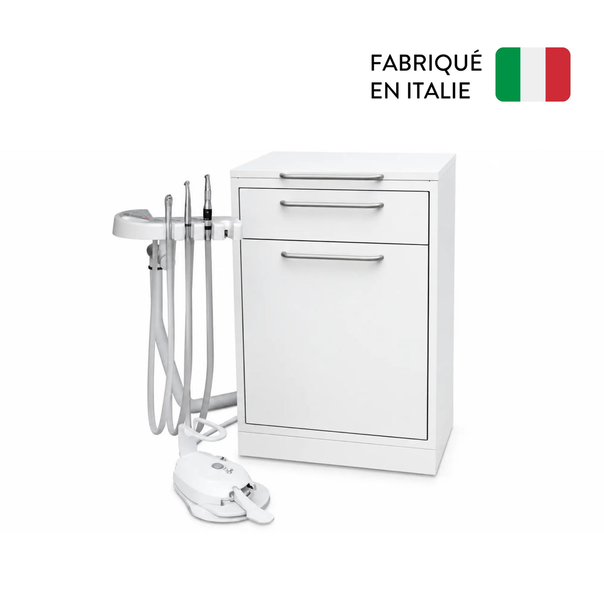 Podomed — unité de soins avec meuble à un tiroir et une porte