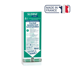Poudre traitement anti-transpirant pour les pieds - Sudine Laboratoire Sorifa 