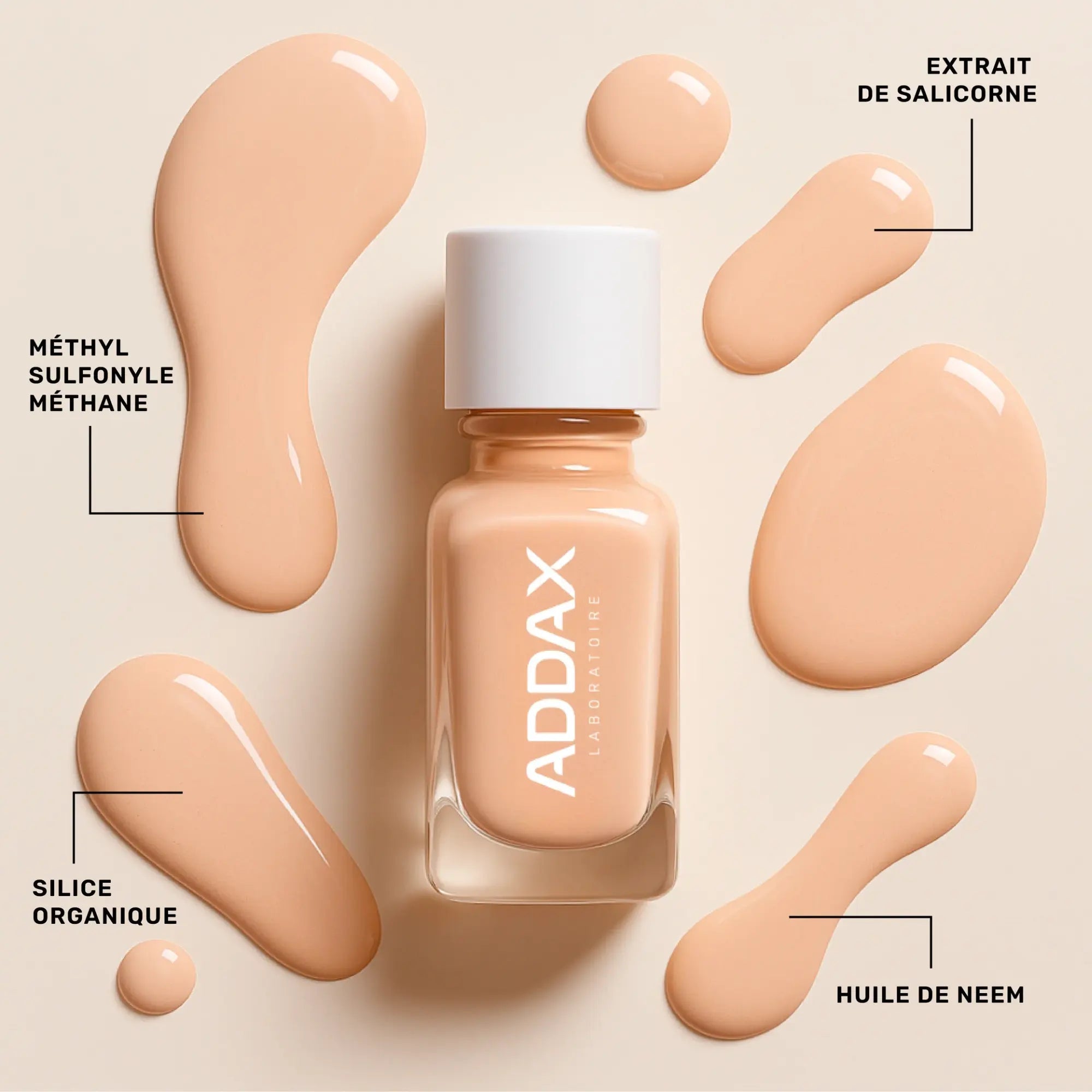 AIRCOLOR® - Vernis Soin Respirant - Plusieurs Coloris - 11 ml - Laboratoire Addax Laboratoire Addax 