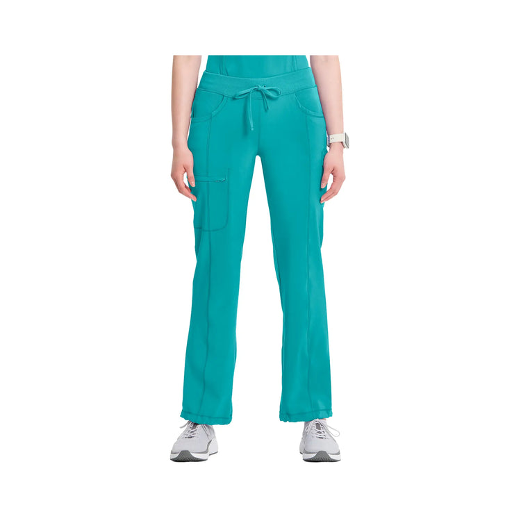Quimper - Pantalon droit cordon de serrage - Femme - Cherokee Cherokee Medical Uniforms  Bleu-Canard-3XL