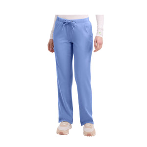 Rebecca - Pantalon évasé avec cordon de serrage - Femme - Healing Hands - Couleur 1 Healing Hands  Bleu Ciel / 3XL