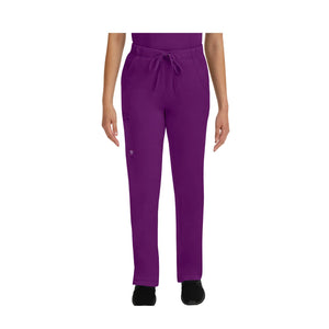 Rebecca - Pantalon évasé avec cordon de serrage - Femme - Healing Hands - Couleur 1 Healing Hands  Aubergine / 3XL