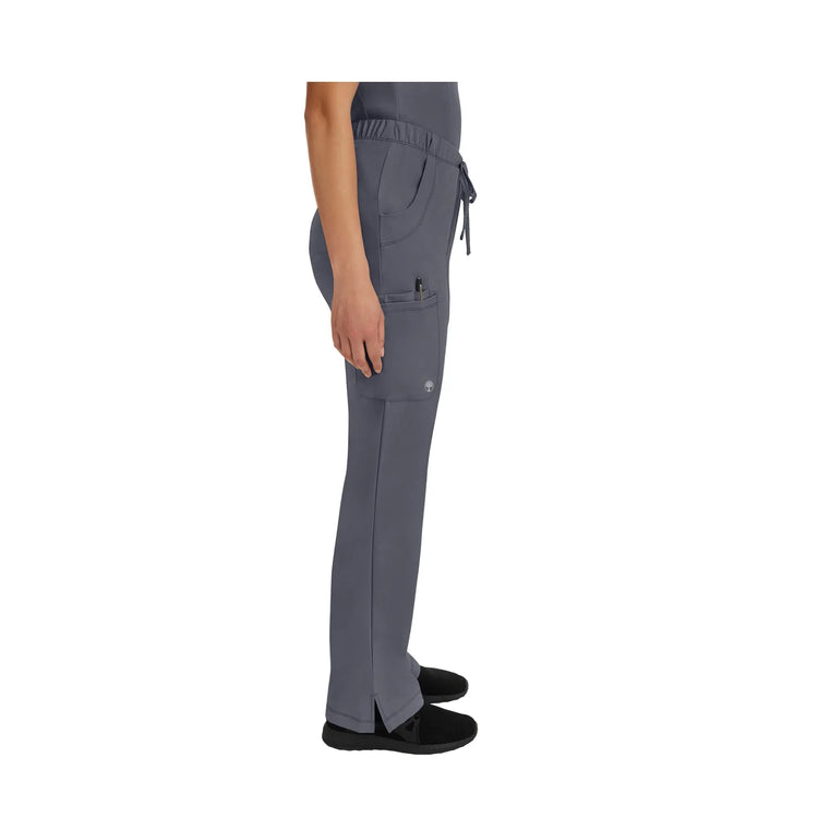 Rebecca - Pantalon évasé avec cordon de serrage - Femme - Healing Hands - Couleur 2 Healing Hands  Anthracite / 3XL