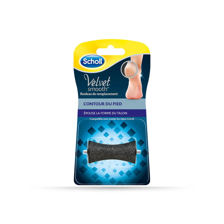 Recharge Rouleau Contour - Râpe de Pédicurie Électrique - Velvet Smooth - Scholl Scholl 