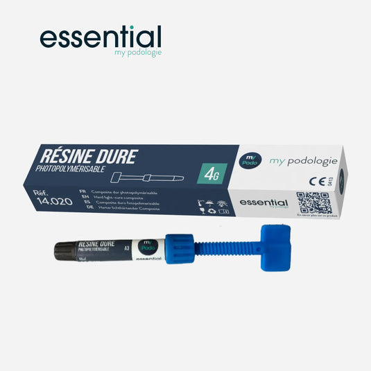 Résine composite dure photopolymérisable pour orthonyxies - 4g Essential 