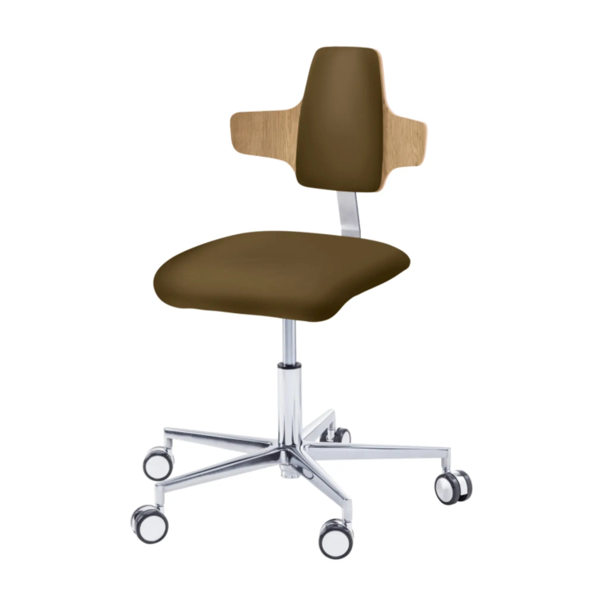 Siège praticien - COMFORT - Ruck - Dossier Napoleon My Podologie  CPL-Chêne-Expresso-Long